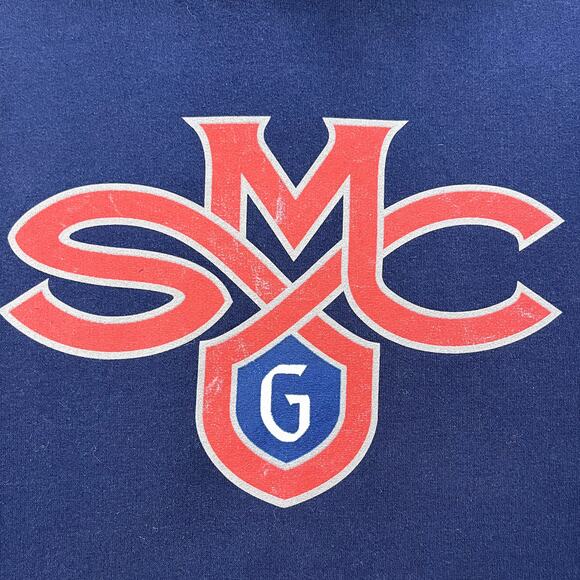 Saint Marys College Hoodie Sweatshirt Adult Small Navy Blue SMC Gaels University - Picture 2 of 9